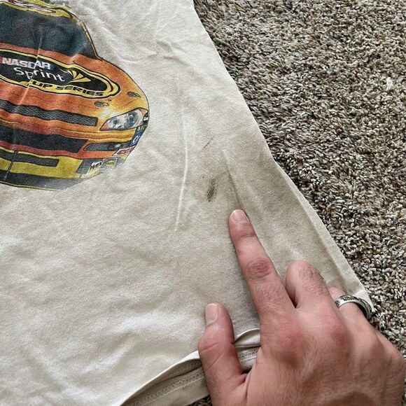 NASCAR Chase Racing T-Shirt Size 3XL All Over Print 50th Daytona 500 2005 - Picture 5 of 9